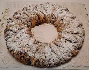 Klassikaline kringel rosinatega