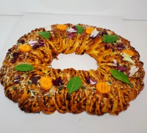 Suitsukanakringel pestoga