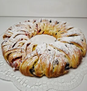 Vaarika-vaniljekreemikringel